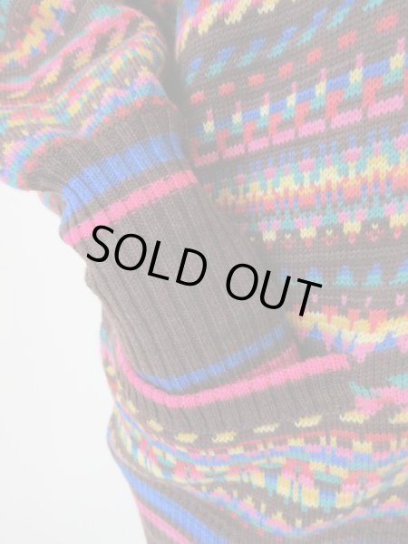 画像7: Dead stock*マルチカラーカーディガン (7)