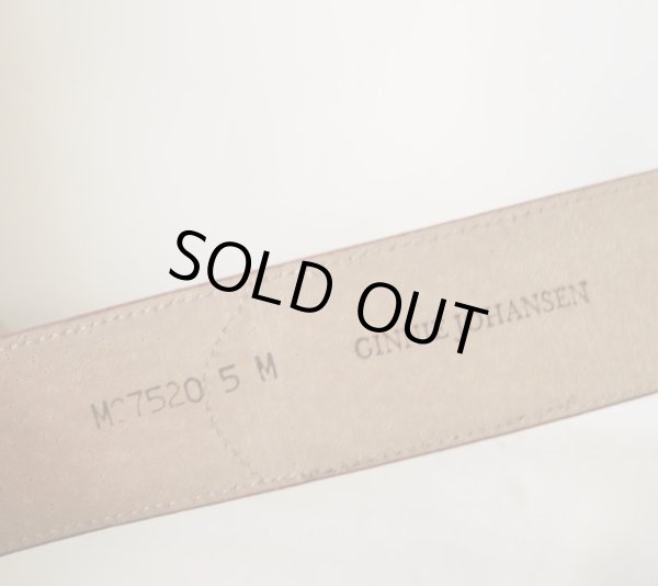 画像8: マルチカラーのレザーベルト (8)