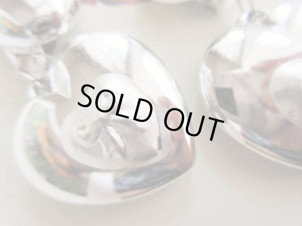 画像3: Dead stock*ハートにリボンモチーフイヤリング (3)