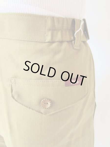 画像6: Dead stock*レディーのための万能テーパードパンツ (6)