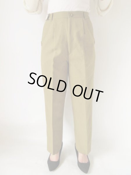 画像4: Dead stock*レディーのための万能テーパードパンツ (4)