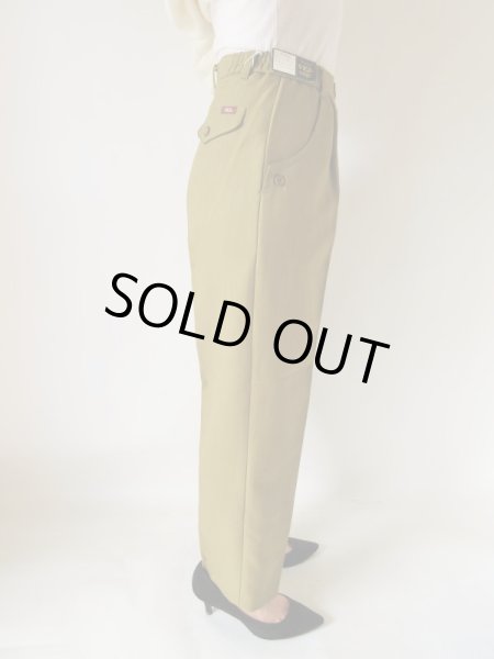 画像5: Dead stock*レディーのための万能テーパードパンツ (5)