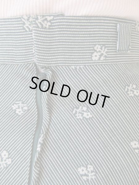 画像7: Dead stock*小花とストライプ柄スカート (7)