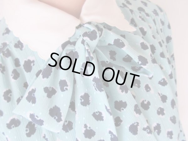 画像8: 2wayリボンの二重襟ワンピース(ゆったりサイズ) (8)