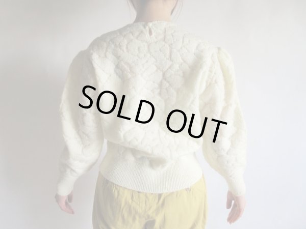 画像5: Dead stock*上品ホワイトニット (5)