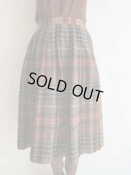 画像3: クラシカルチェックスカート (3)
