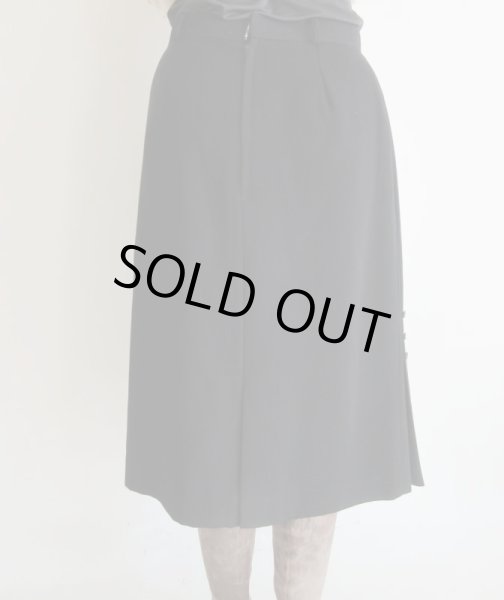 画像6: サイドボタンデザインスカート (6)