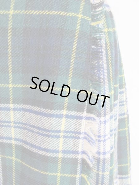 画像8: 海外vintage*チェック柄ラップスカート (8)