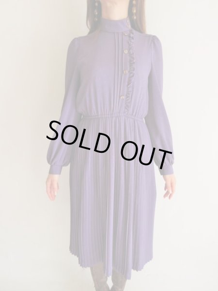 画像3: クラシカルムード満点のミニドットワンピース (3)