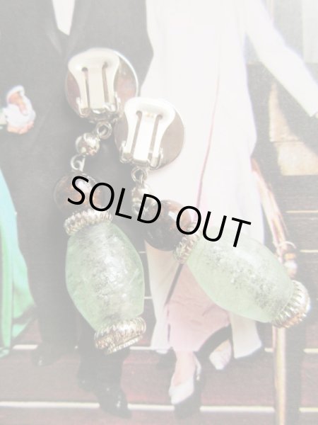 画像4: Dead stock*ガラスビーズイヤリング (4)