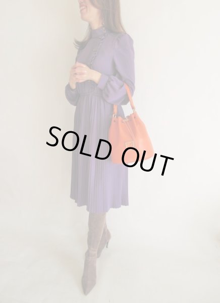 画像2: クラシカルムード満点のミニドットワンピース (2)