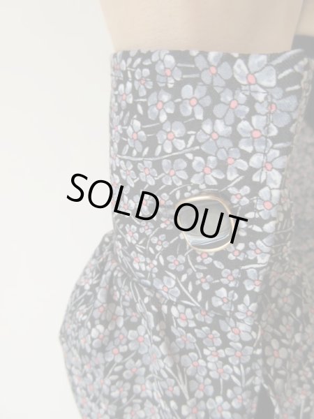 画像7: Dead stock*大人顔してチャーミングな小花柄ワンピース (7)