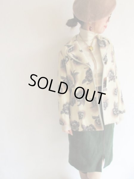 画像7: Dead stock*クラシカル花柄ジャケット13号 (7)