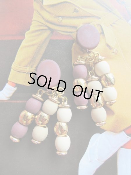 画像2: 【再入荷】Dead stock*揺れビーズイヤリング (2)