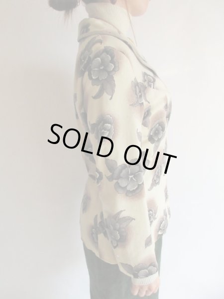 画像4: Dead stock*クラシカル花柄ジャケット13号 (4)