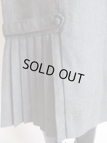 画像7: 裾プリーツのレディースカート (7)