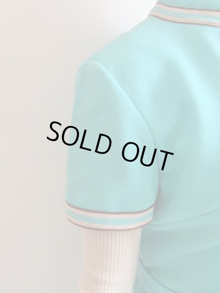 画像7: 海外ヴィンテージ*ジャージ素材のレトロシルエットワンピース (7)