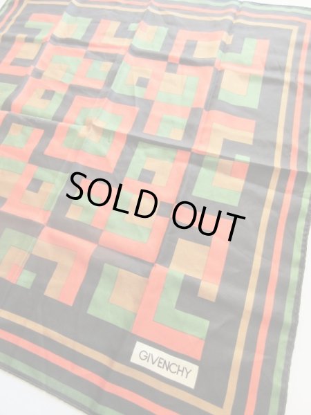 画像3: GIVENCHY*モダン柄スカーフ (3)