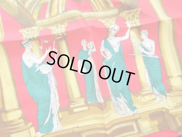 画像4: CELINE*古代ローマ風デザインのスカーフ (4)