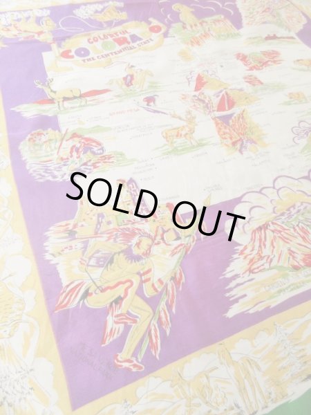 画像5: カウボーイとインディアン柄スカーフ (5)