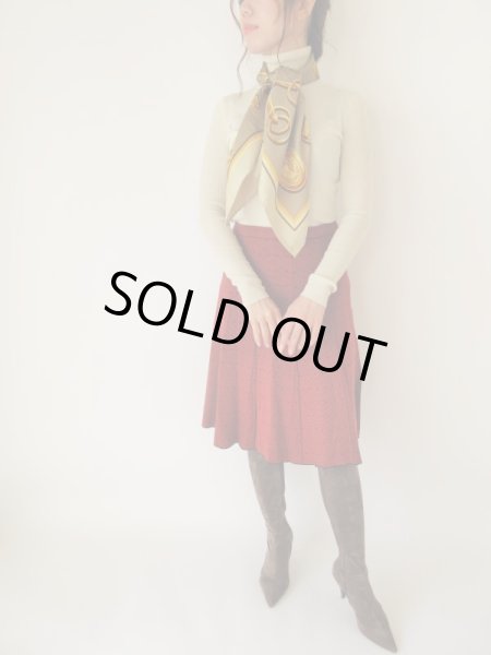 画像2: ＴＲＵＳＳＡＲＤＩ*ゴージャスデザインスカーフ (2)