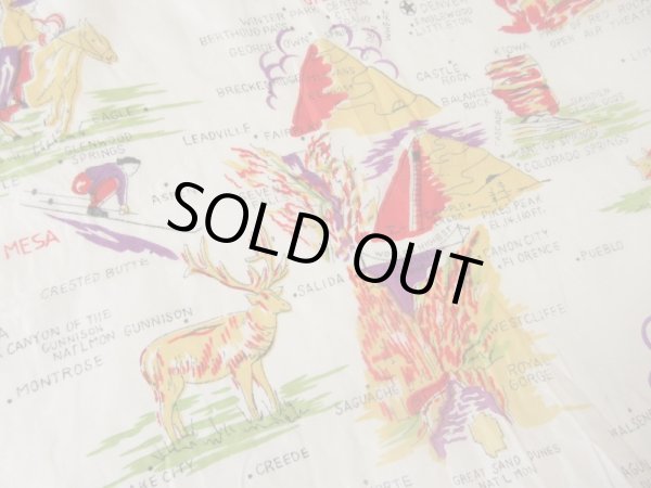 画像6: カウボーイとインディアン柄スカーフ (6)