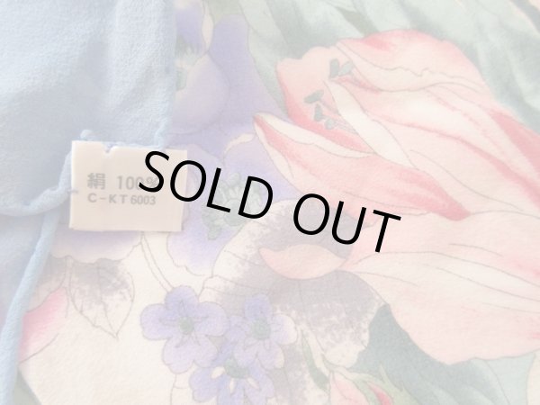 画像6: ふんわり柔らかシルクのスカーフ (6)