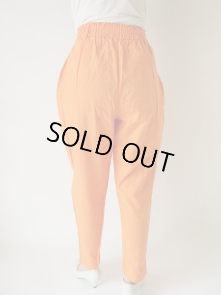 画像5: ビタミンオレンジのテーパードパンツ(ウエストゴム) (5)