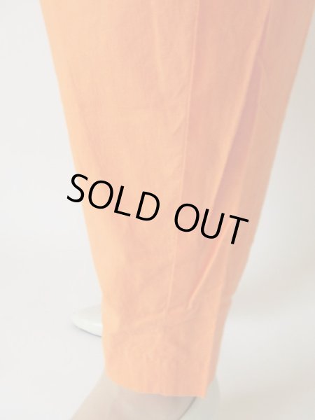 画像7: ビタミンオレンジのテーパードパンツ(ウエストゴム) (7)