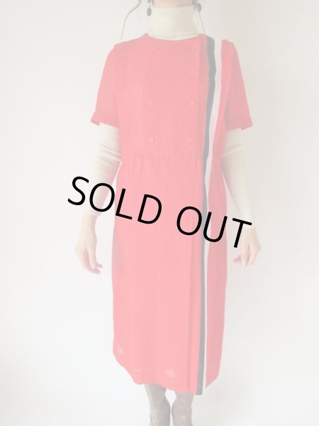 画像3: トリコロール配色のワンピース (3)