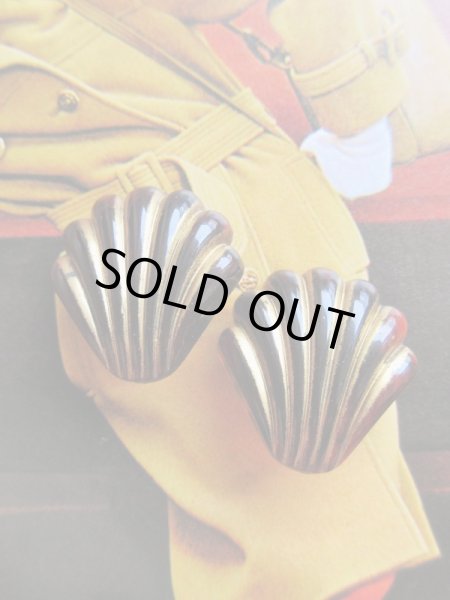 画像2: Dead stock*シェルのようなデザインのイヤリング (2)