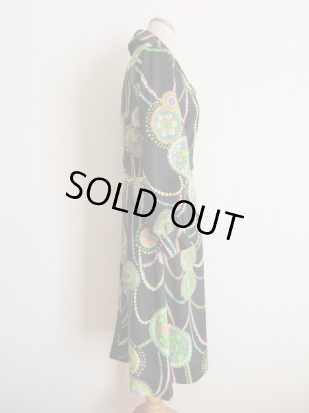 画像5: 1点モノ*カラフルサイケなワンピース (5)