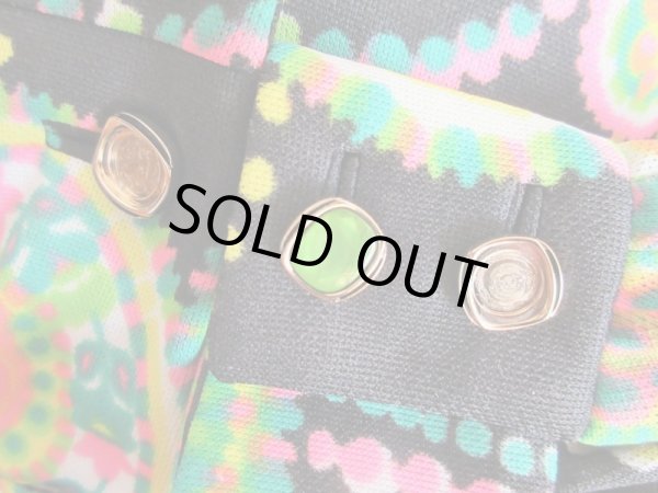 画像9: 1点モノ*カラフルサイケなワンピース (9)