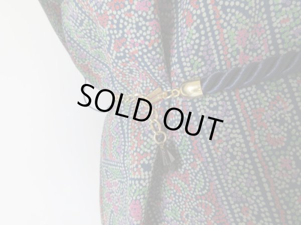 画像7: シェルの葉っぱ型ベルト付きワンピース (7)