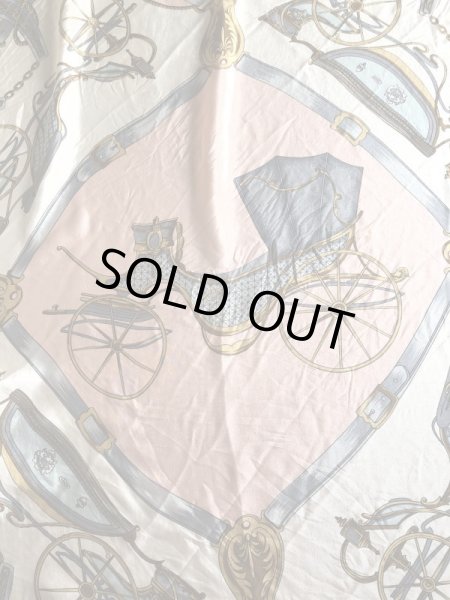 画像4: 馬車デザインスカーフ (4)