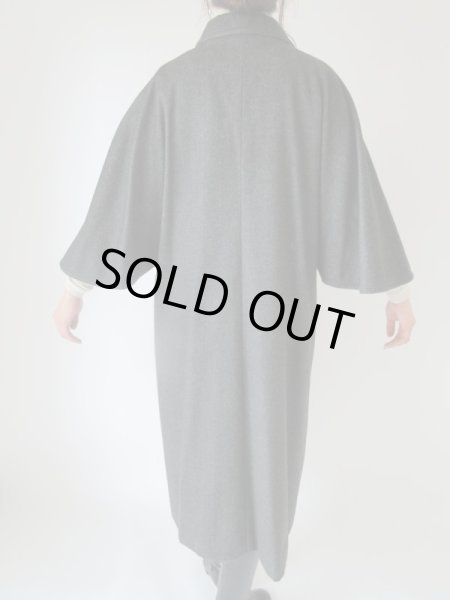 画像5: 1点モノ*ステッチの効いたオーバーサイズの大人顔コート (5)
