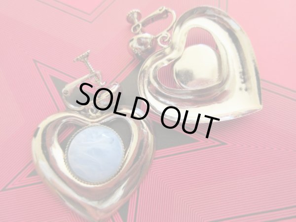 画像2: 【再入荷*】Dead stock*揺れるハートのイヤリング (2)