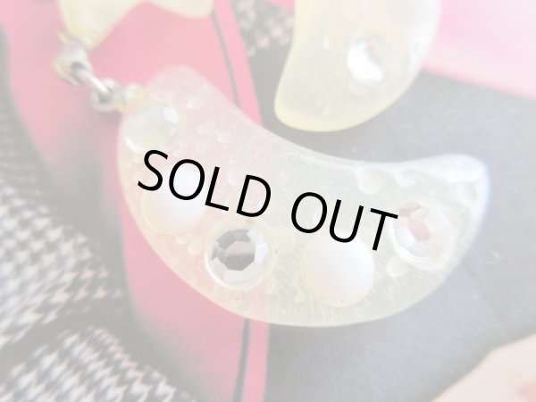 画像3: Dead stock*月と星が寄り添うイヤリング (3)