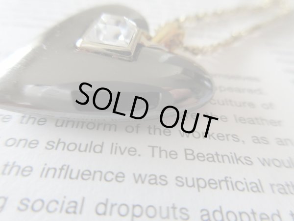 画像4: メタリックハートのネックレス (4)