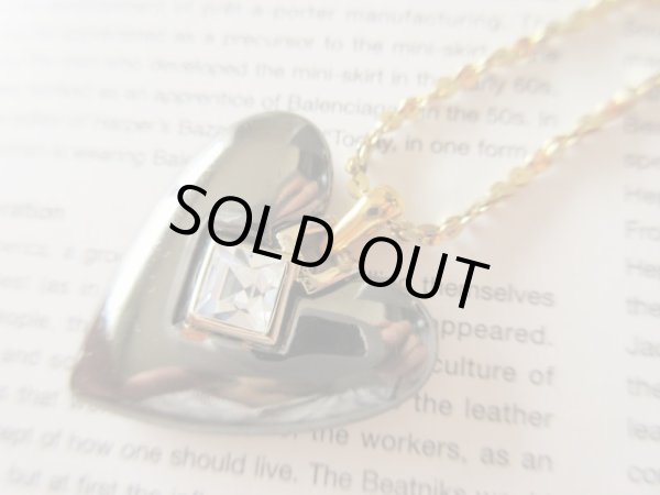 画像3: メタリックハートのネックレス (3)