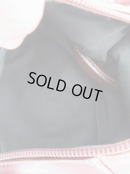 画像7: Dead stock*型押しワンちゃんのレザーバッグ (7)