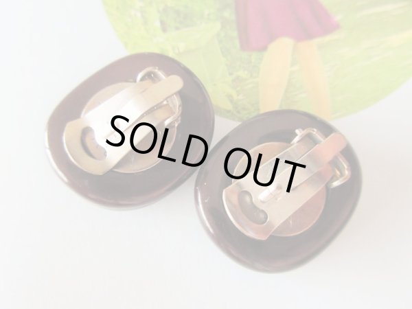 画像5: カットデザインのお絵かきフラワーイヤリング (5)