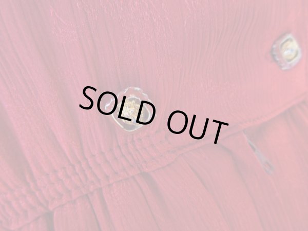 画像9: ライオンボタンの白レース切り替えワンピース (9)