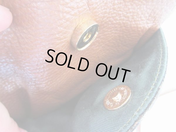 画像9: Dead stock*型押しワンちゃんのレザーバッグ (9)