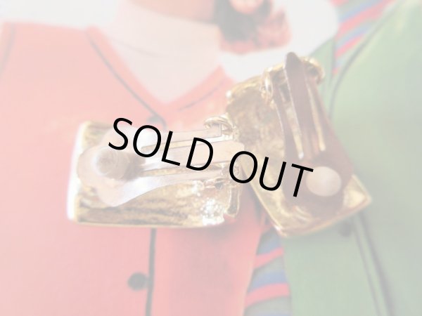 画像5: ゴールドカラーイヤリング (5)