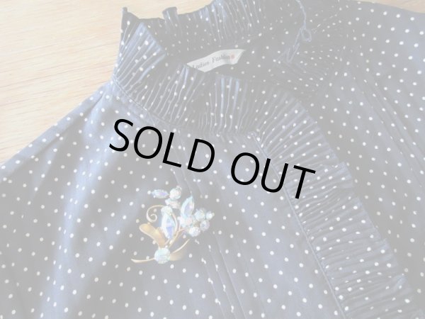 画像5: オーロラブルーのガラスブローチ (5)