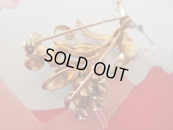 画像4: オーロラブルーのガラスブローチ (4)