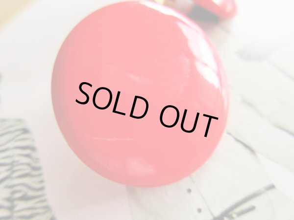 画像2: Dead stock*赤マルイヤリング (2)