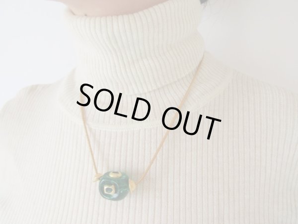 画像2: ITALY*キューブ型トップのネックレス (2)