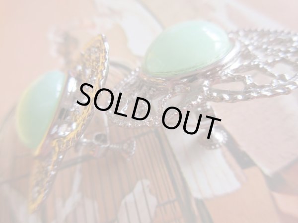 画像3: Dead stock*レースハートのイヤリング (3)